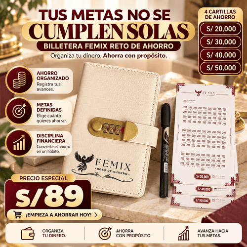 Billetera 4 en 1 con seguro